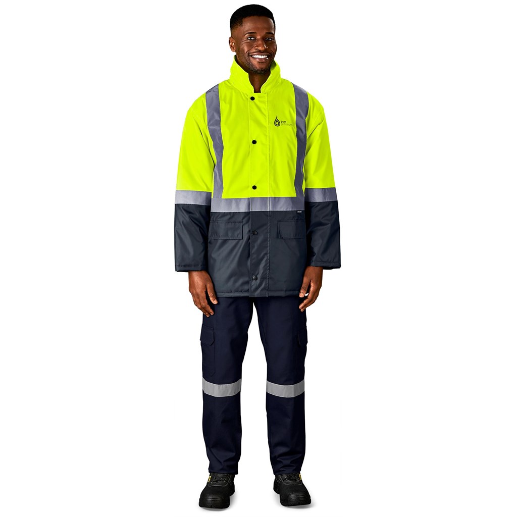 additional Hazard Padded Two-Tone Hi-Viz Reflective Jacket additional Hazard Padded Two-Tone Hi-Viz Reflective Jacket