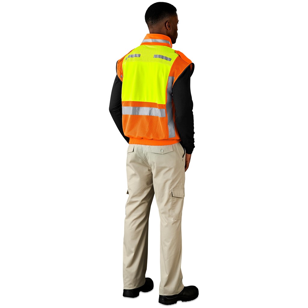 additional Metro Two-Tone Hi-Viz Reflective Zip-Off Jacket additional Metro Two-Tone Hi-Viz Reflective Zip-Off Jacket