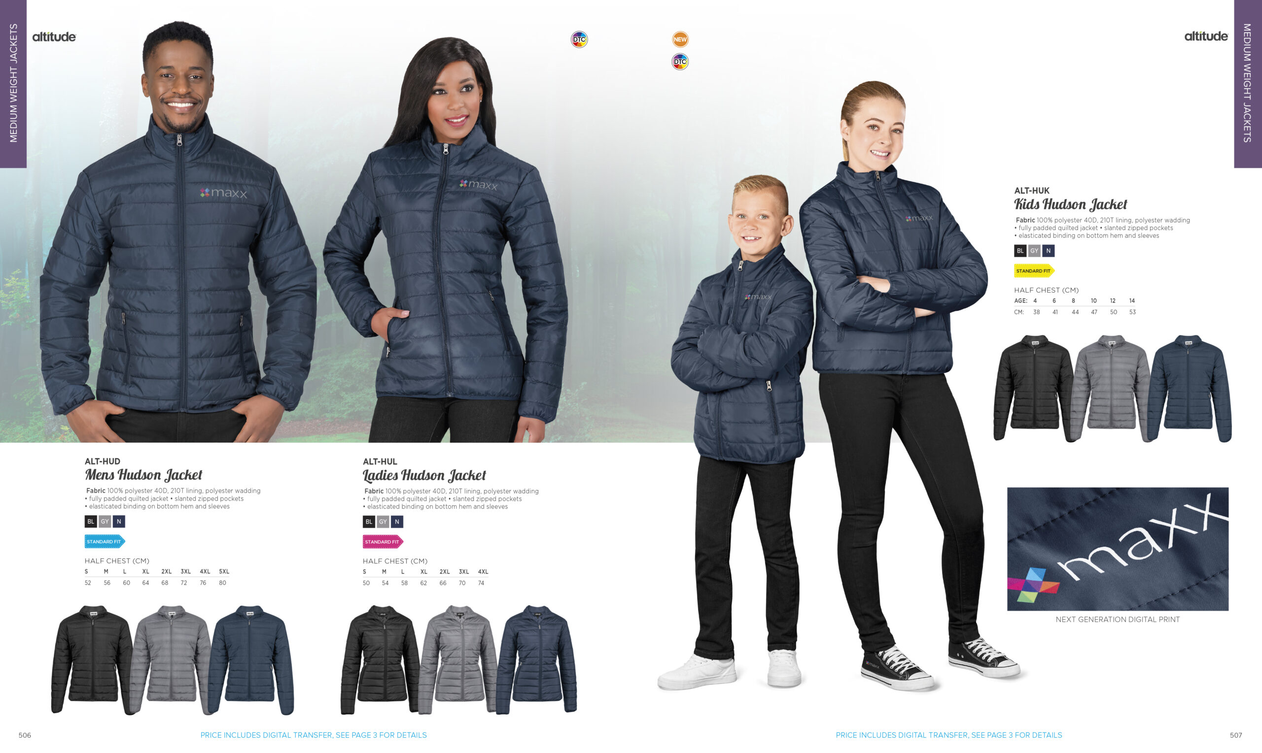 catalogue Mens Hudson Jacket catalogue Mens Hudson Jacket