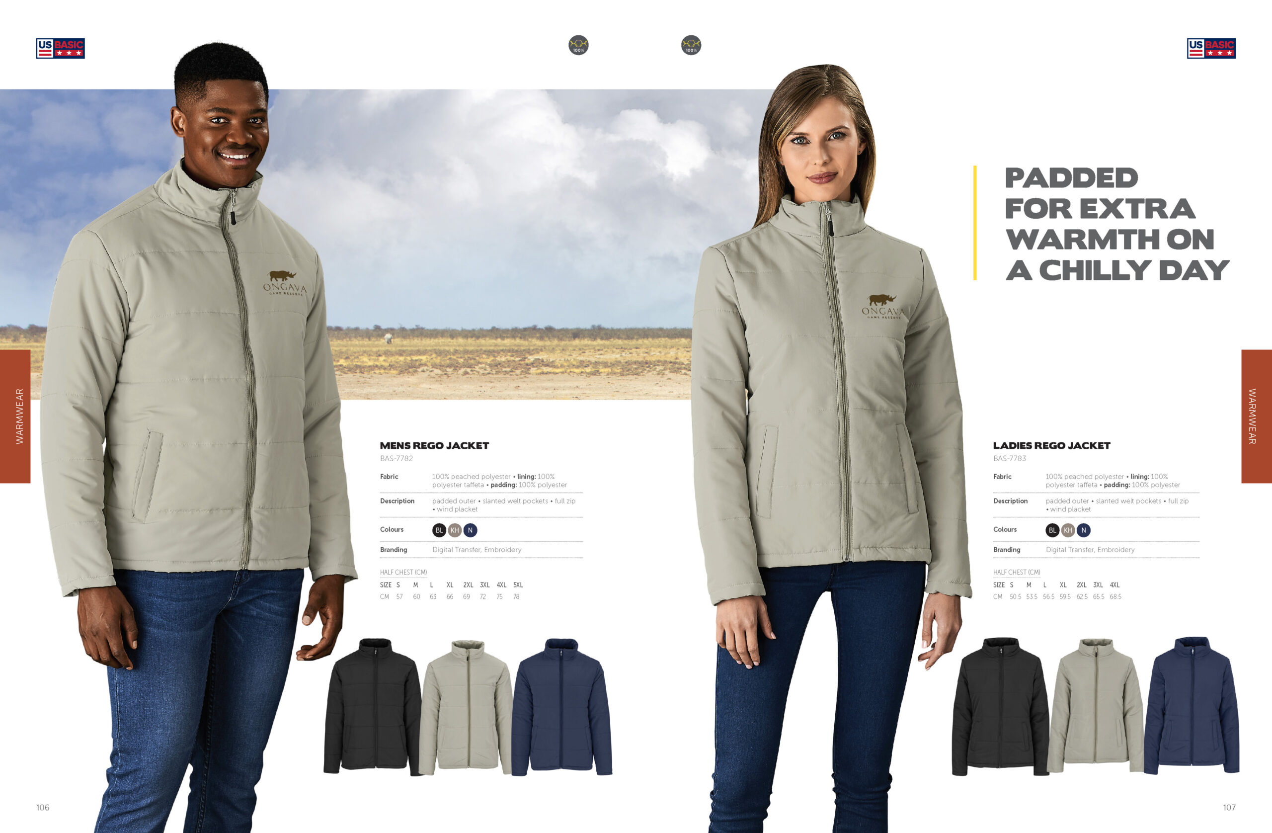 catalogue Ladies Rego Jacket catalogue Ladies Rego Jacket