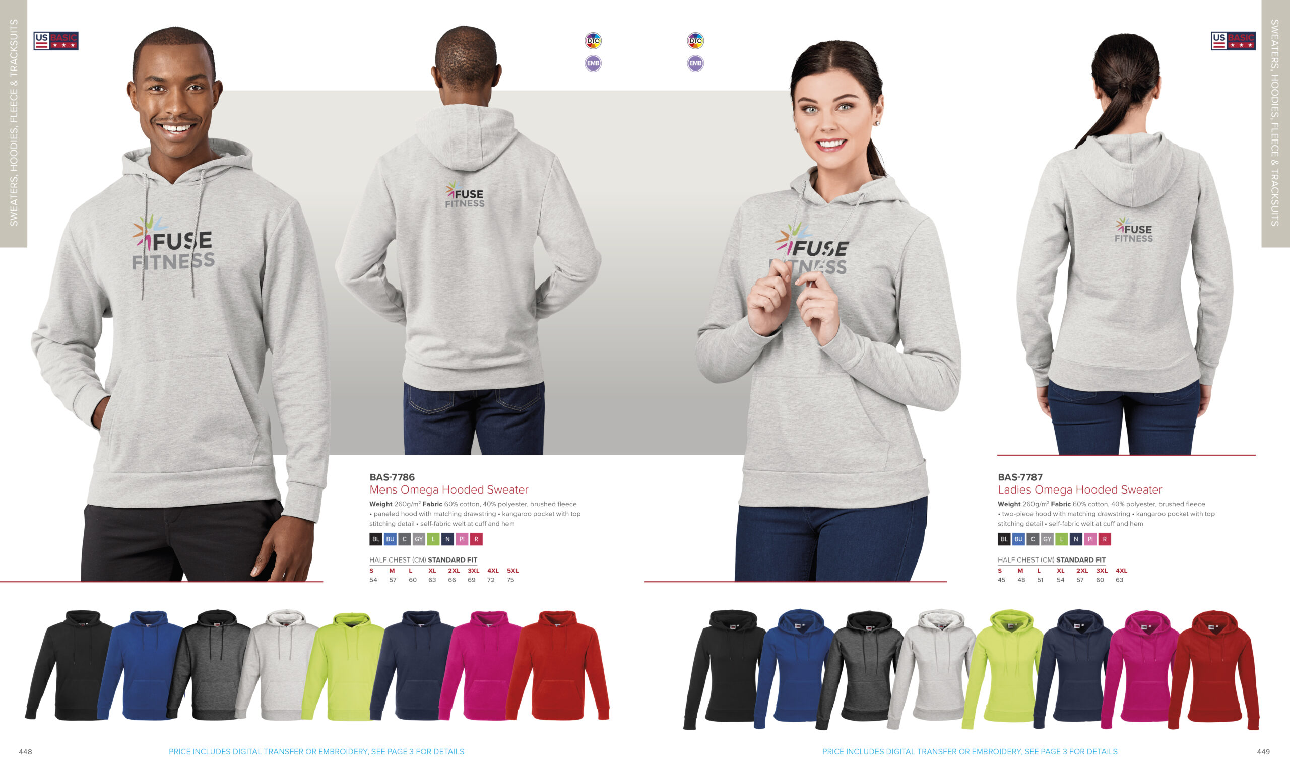 catalogue Ladies Omega Hooded Sweater catalogue Ladies Omega Hooded Sweater