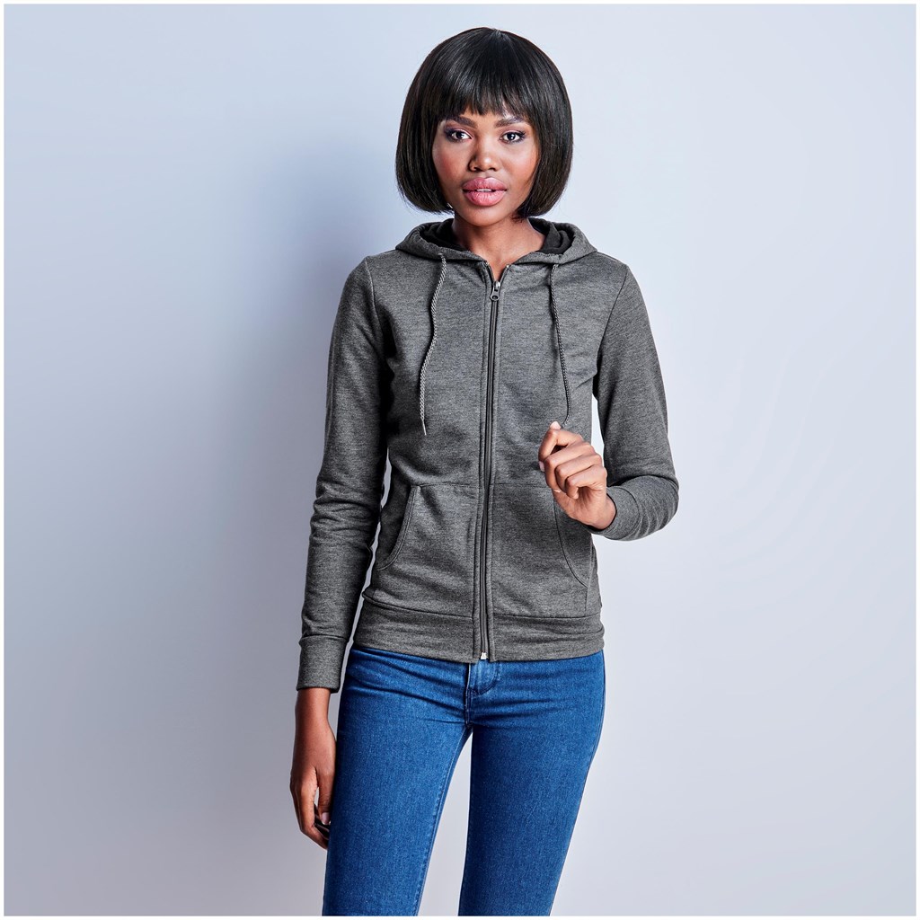Unbranded Ladies Bravo Hooded Sweater Unbranded Ladies Bravo Hooded Sweater