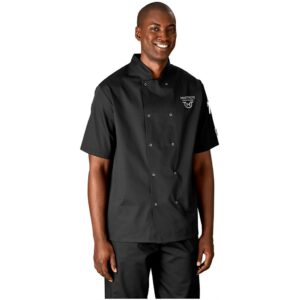 Unbranded Unisex Short Sleeve Zest Chef Jacket