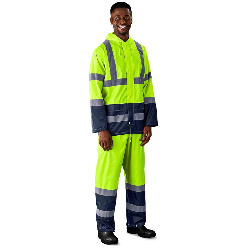 Unbranded Torrent Two-Tone Hi-Viz Ref Polyester/PVC Rainsuit Unbranded Torrent Two-Tone Hi-Viz Ref Polyester/PVC Rainsuit